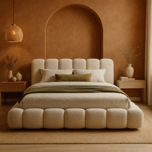 Łóżko tapicerowane Nimbus